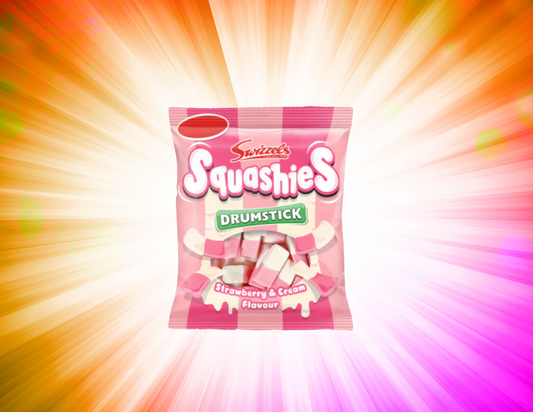 Swizzles Squashies Strawberries & Cream British Candy