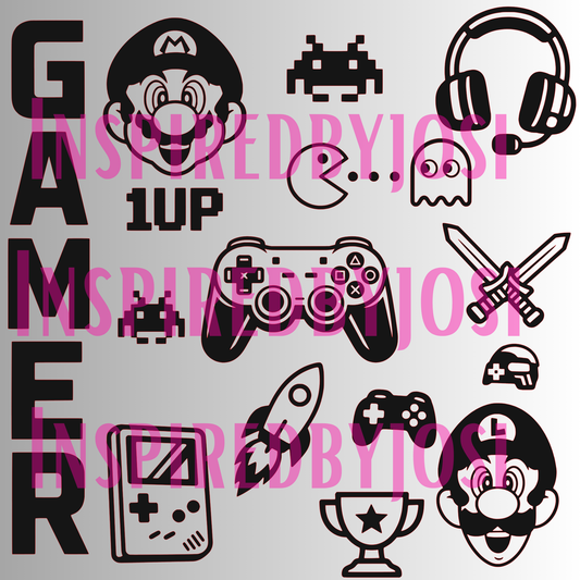 Gamer Peekaboo Digital product
