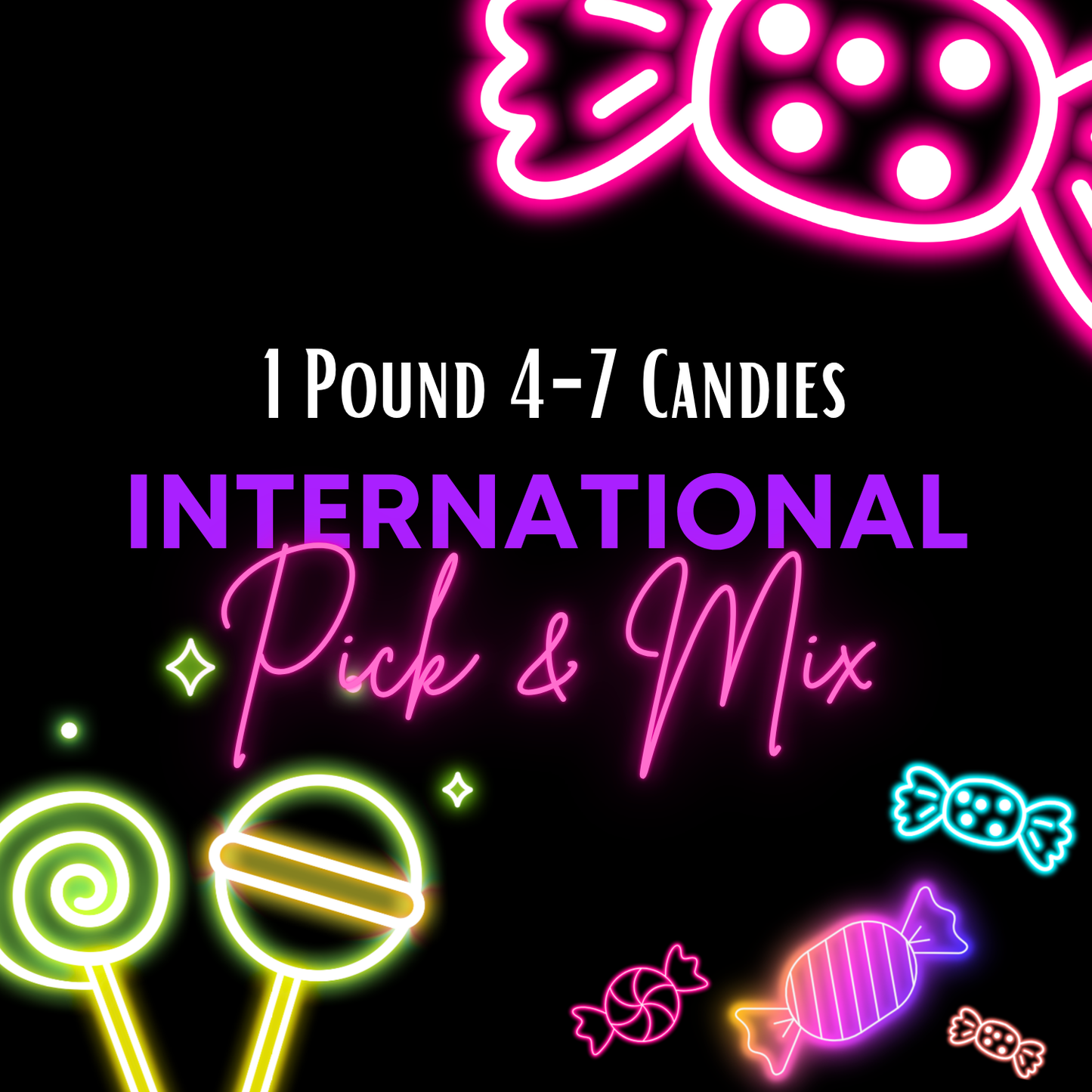 1 pound International Pick and mix