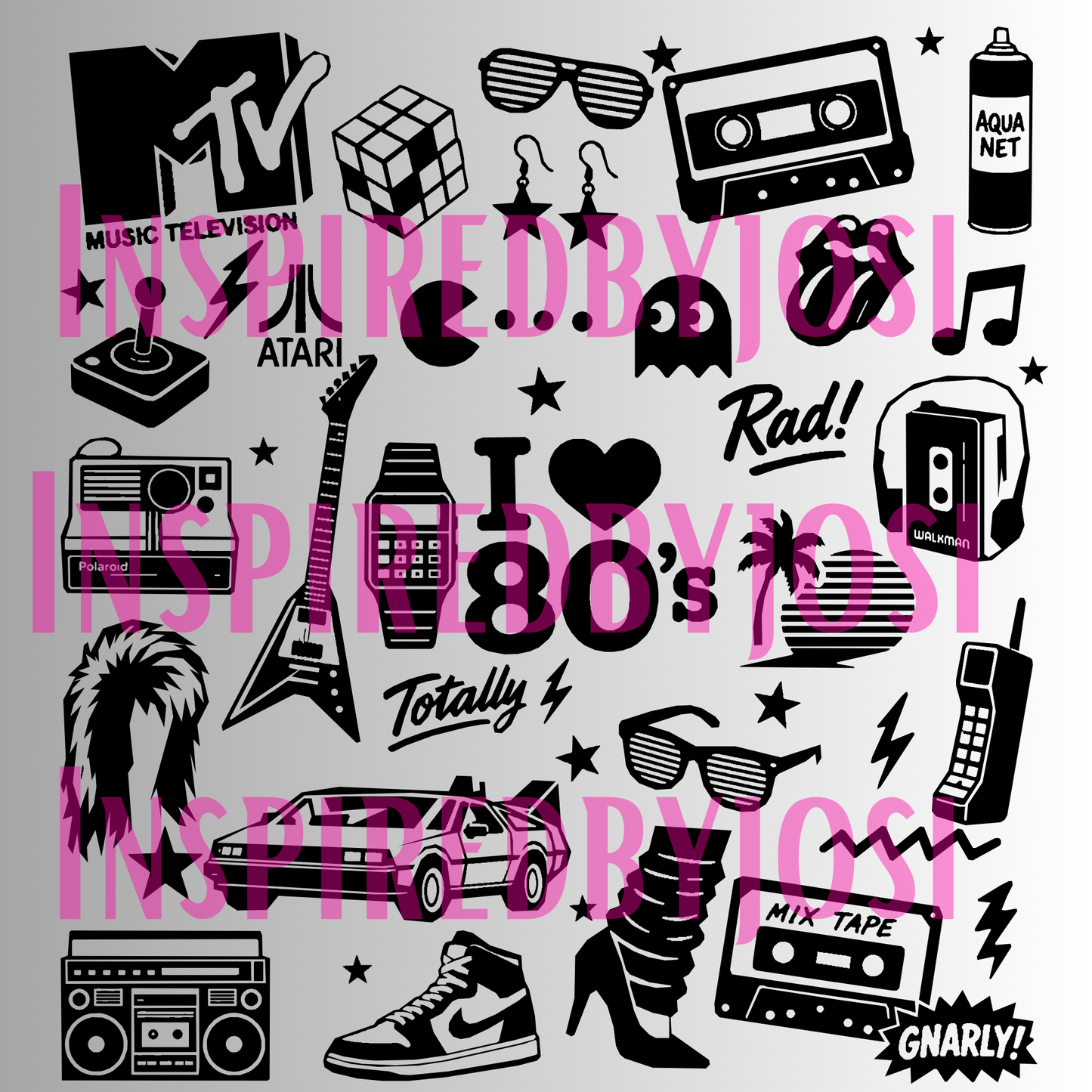 80's Peekaboo Digital product