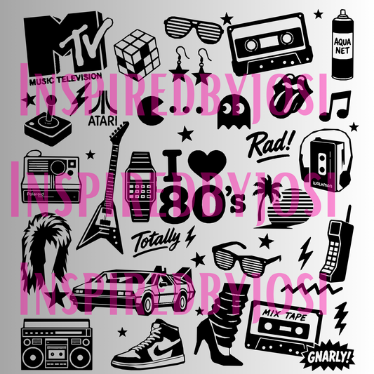 80's Peekaboo Digital product