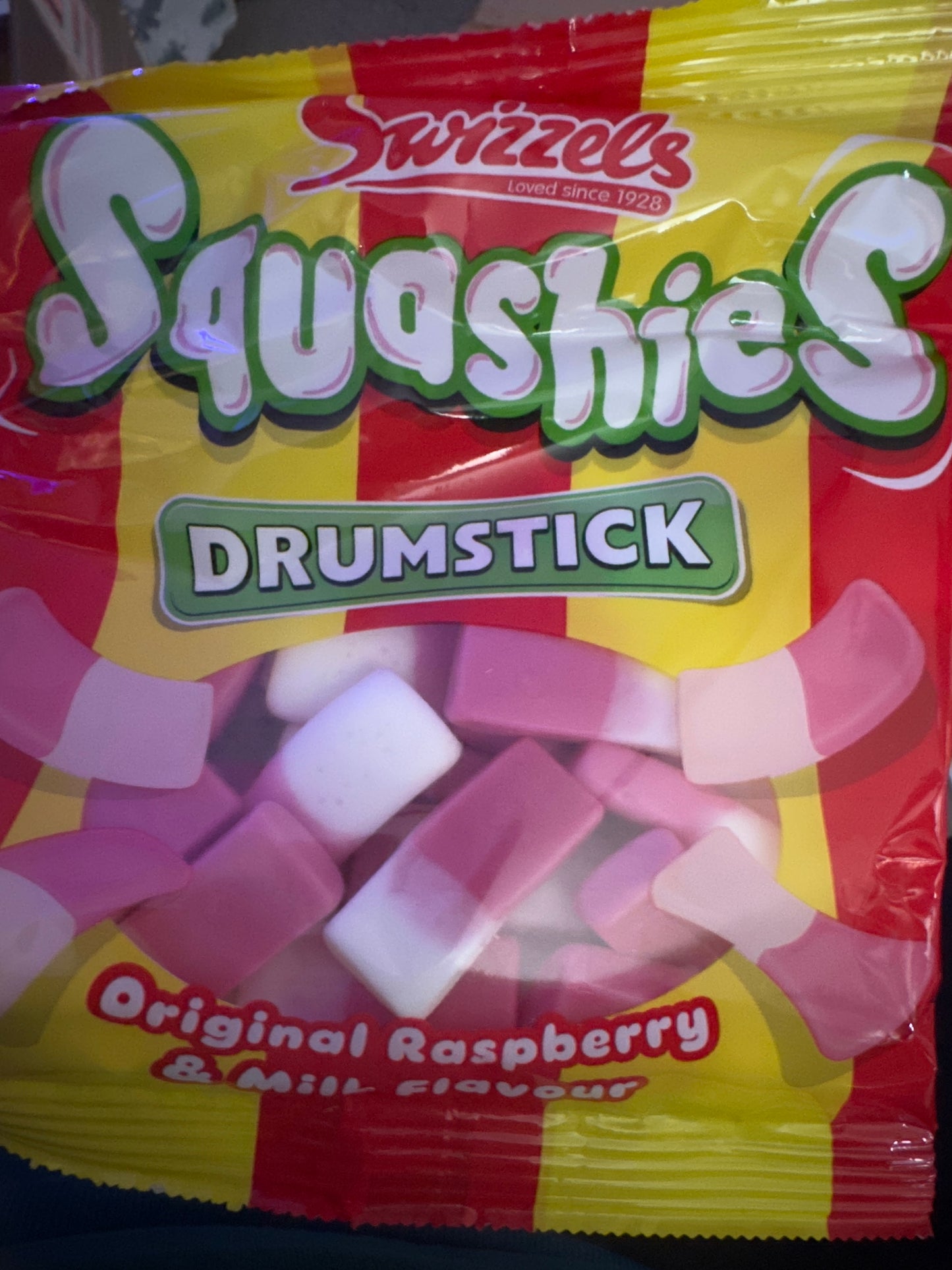 Swizzles Squashies ORIGINAL Raspberry & Milk British Candy