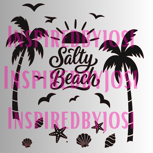 Salty Beach Peekaboo Digital product