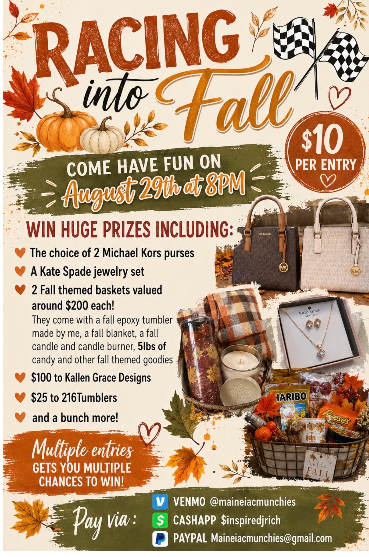 Racing into Fall 8/29