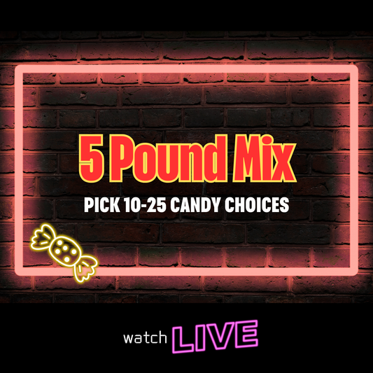 {5lb} Gummy Mix 10-25 Candy Options